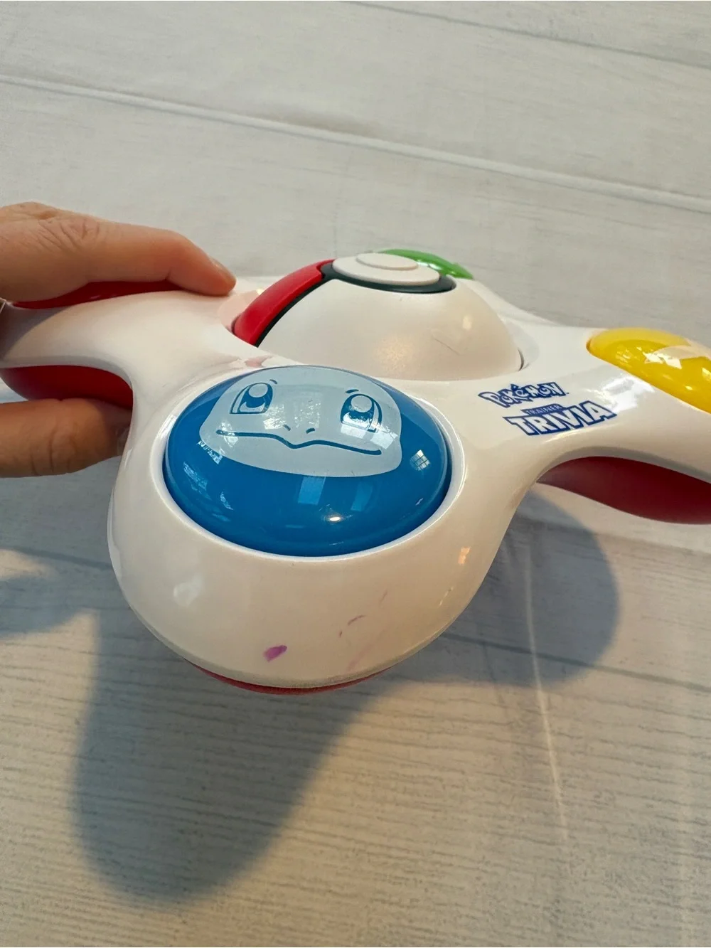 Pokemon Trainer Trivia Toy - Red, Yellow, Blue, Green